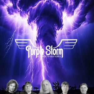 Poster 2 - Purple Storm Lightning Ahead